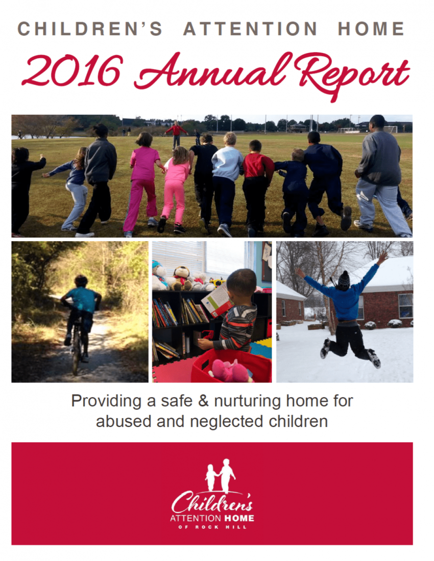 2016 Annual Report Cover